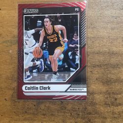 2024 CAITLIN CLARK RED FOIL CARD