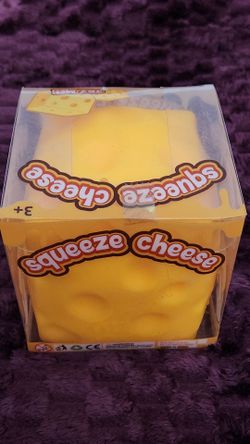 Squeeze Cheese Squishy Stress Toy