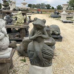 Frog Garden Statues And Animal Statues Concrete 