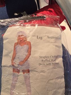 Leg Avenue Ruffle corset dress Adult size L
