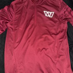 Washington Commanders Quarter Zip Up Jacket