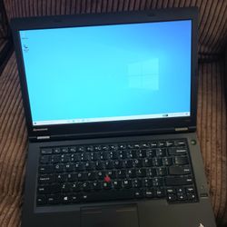 Lenovo Thinkpad 14 Inch Laptop Intel Core i5 CPU 8 GB RAM 120 GB SSD DVDRW WiFi & Bluetooth Wireless Windows 10 Professional 
