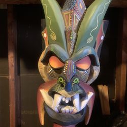 Indigenous Art Borcuca mask 