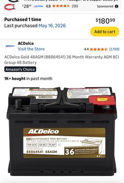 New battery