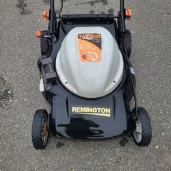 Electric Lawn Mower Push Remington Remington