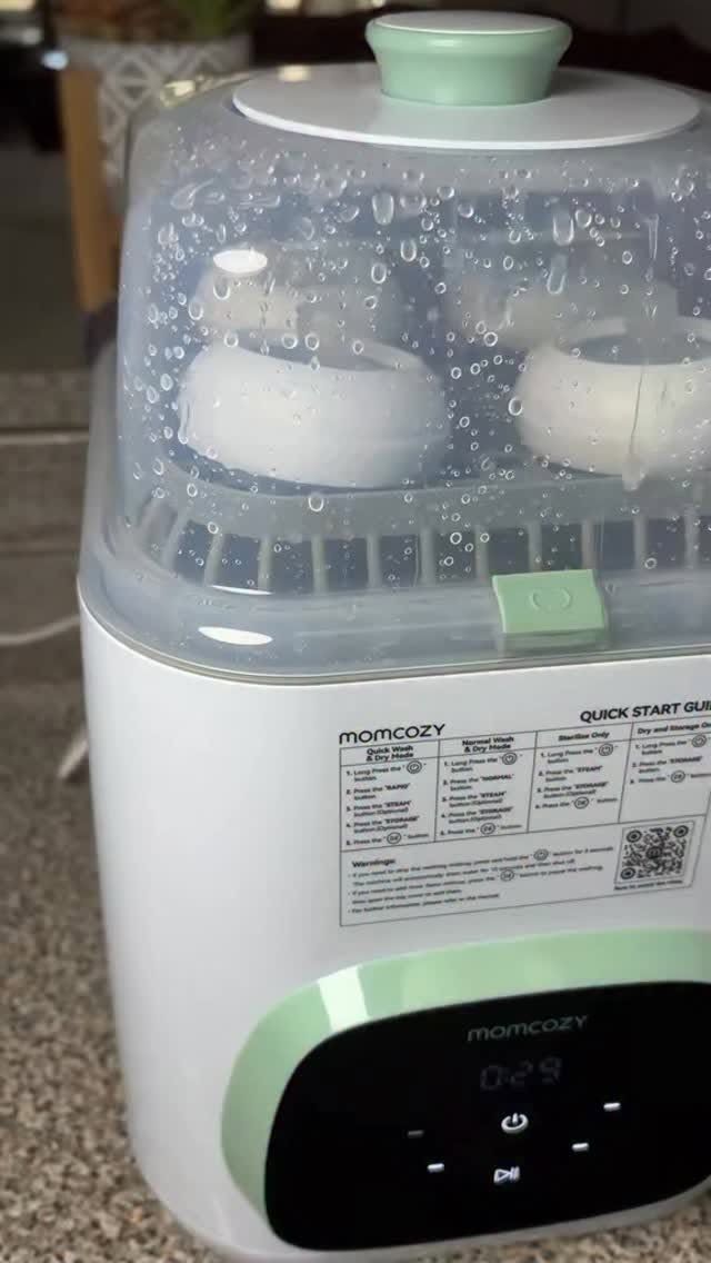 momcozy bottle washer dryer and sterilizer