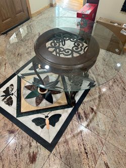 Round Glass Top Kitchen Table