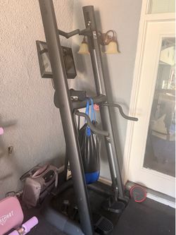 Clmbr W screen Workout machine