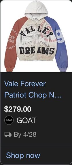 VALE DREAMS ZIP HOODIE
