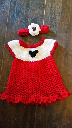 Minnie dress and headband