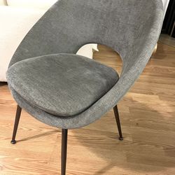 West Elm Orb Upholstered Dining Chair