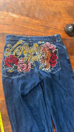 Ninth Hall  ambush tiger raw indigo Jeans 34”
