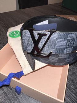 Mens Louis Vuitton Vanilla Damier Belt Size 36 Authentic for Sale in Mesa,  AZ - OfferUp