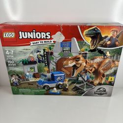 LEGO Juniors Jurassic World T Rex Breakout 10758 - Retired - NEW Sealed Box