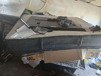 Free queen mattress and 65" Tv