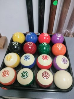 Pool Table Balls