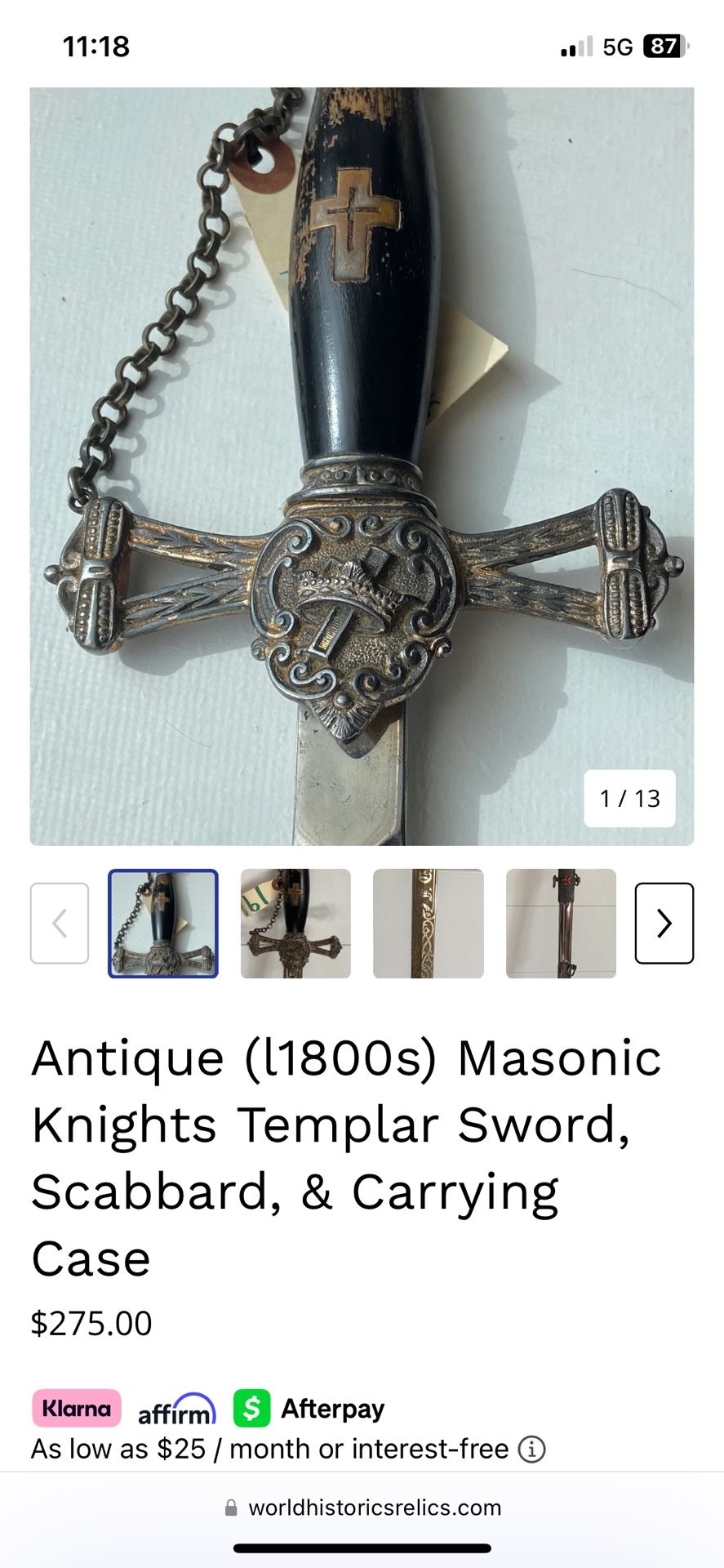 Antique Sword