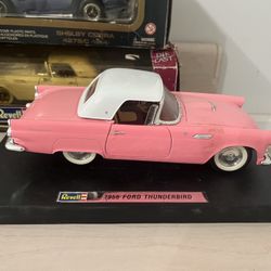 Die Cast Pink Thunderbird
