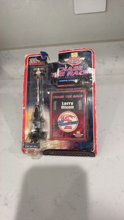 Racing champions Larry Dixon dragster