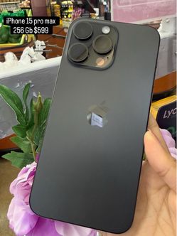 iPhone 15 pro max 256 Gb and clean imei - Unlocked
