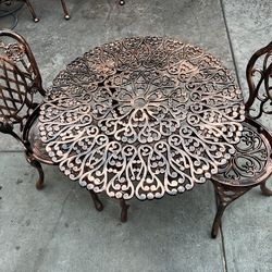 Table and chairs