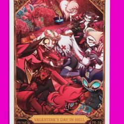 Hazbin Hotel Trading Cards Valentine's Day in Hell Promo Card (PR-24) IN HAND