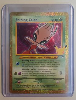 Shining Celebi 106/105 - 2026 Pokemon 30th Anniversary / In-Hand / NM
