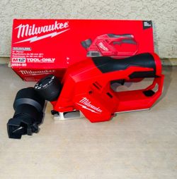 Milwaukee M12 12V Lithium-Ion Brushless Cordless 2 in. Planer (Tool-Only) New