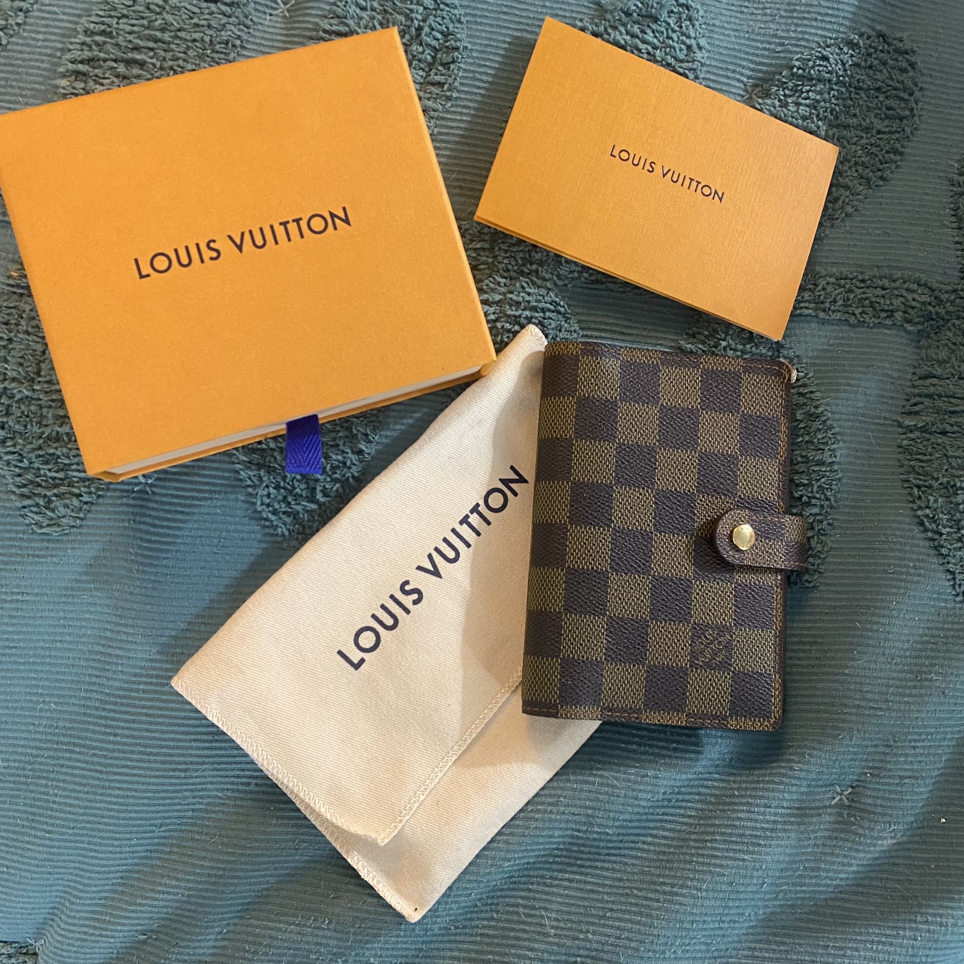 Louis Vuitton Agenda Small Damier Brown W/papers