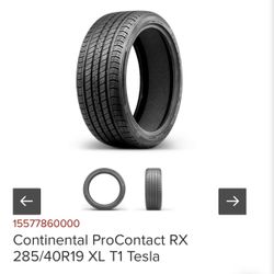 Continental tire for Tesla 19”