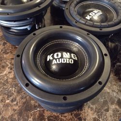 New 10" Kong Audio 3000w Max Power Car Subwoofer $260 Each 