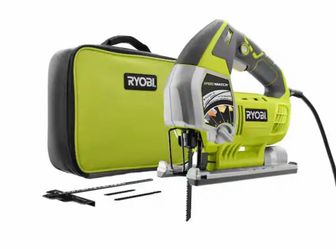 Ryobi 6.1 Amp Corded Variable Speed Orbital Jig Saw with SPEEDMATCH Technology
