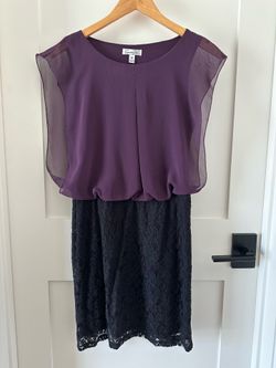Purple dress