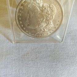 1891 -O Morgan Silver Dollar.