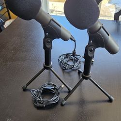 2 Dynamic USB Microphones 