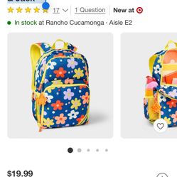 Kids' Classic 17" Backpack Daisy - Cat & Jack™️