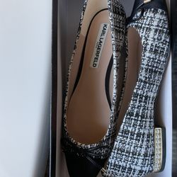 Karl Lagerfeld 6.5 Flats 