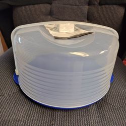 Tupperware Round Cake Taker