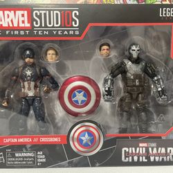 Marvel Legends The First Ten Years Captain America & Crossbones