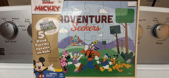 Mickey 5 Wooden Puzzles