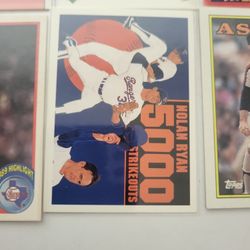 Nolan Ryan Card Lot