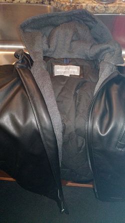 Michael Kors leather jacket size large