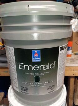 New Sherwin-Williams Interior/Exterior Emerald Urethane trim enamel