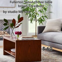 Brand New Wood Coffe Table By Studio Mc Gee Threshold