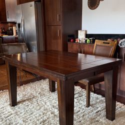 Solid Wood Extendable Dining Table – $200 OBO