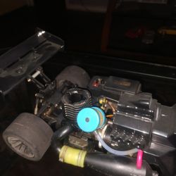 Megatech Dark Thunder Nitro RC Dragster