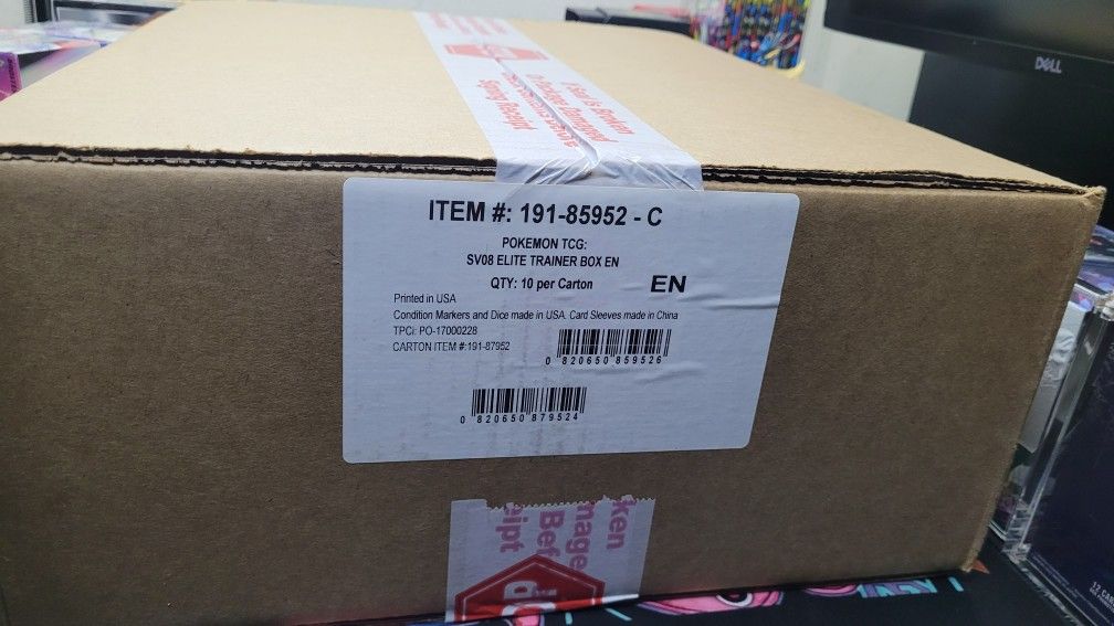 Pokemon Surging Sparks Etb Case