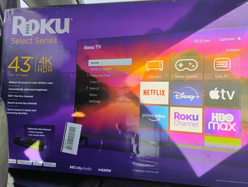 Roku 43in. Brand New In The box