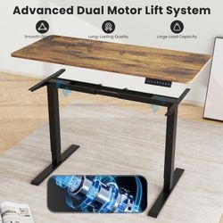 Desk Frame Dual Motor Adjustable Height