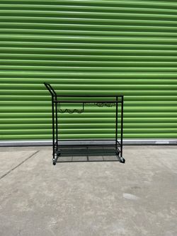 Wine bar cart